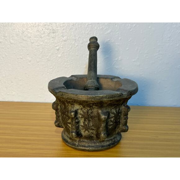 VTG Medieval Apothecary Mortar and Pestle Arco Whimsigoth Spooky Castlecore - Picture 1 of 10